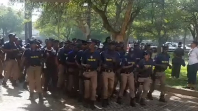 South African Police Pay Musical Tribute Ahead of Colleague's Memorial Service