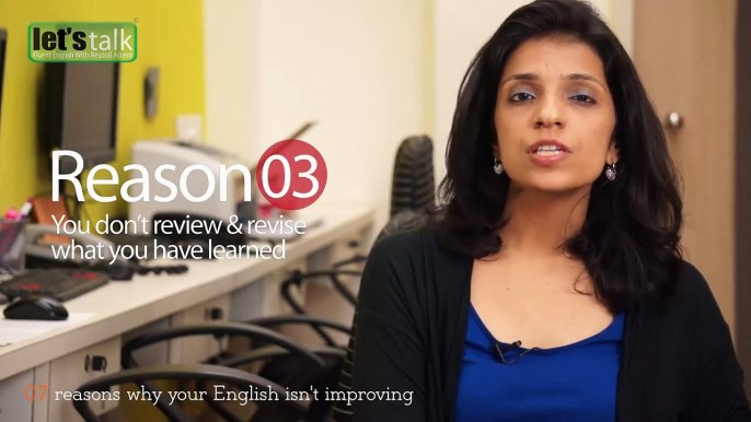 07 reasons - Why your English speaking isn't improving - Spoken English tips