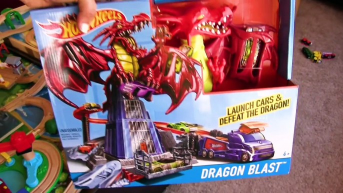 Cars for Kids | Hot Wheels Toys and Fast Lane Dragon Blast | Fun Toy Cars for Kids