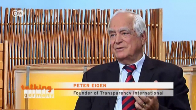 Talking Germany: Peter Eigen, Transparency International | Talking Germany