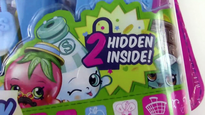 MLP Shopkins 12 Pack Mystery Surprise Blind Bag My Little Pony Toy Review Opening Apple Family