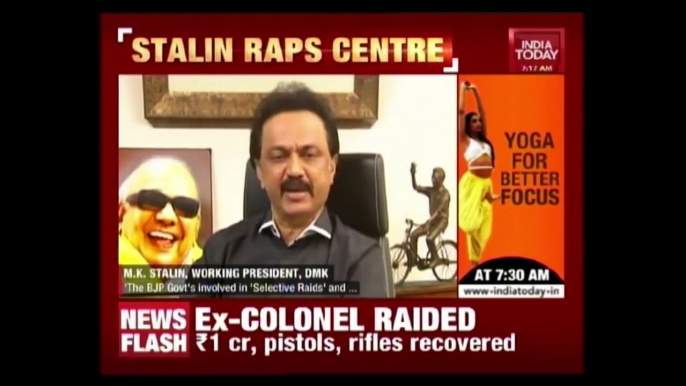 DMK's MK Stalin Lashes Out At Modi Govt For Tamil Nadu Mess