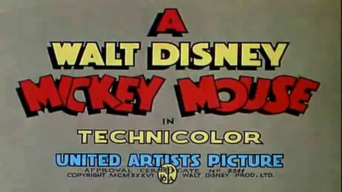 Mickeys Elephant - Mickey Mouse in Living Color (1936)