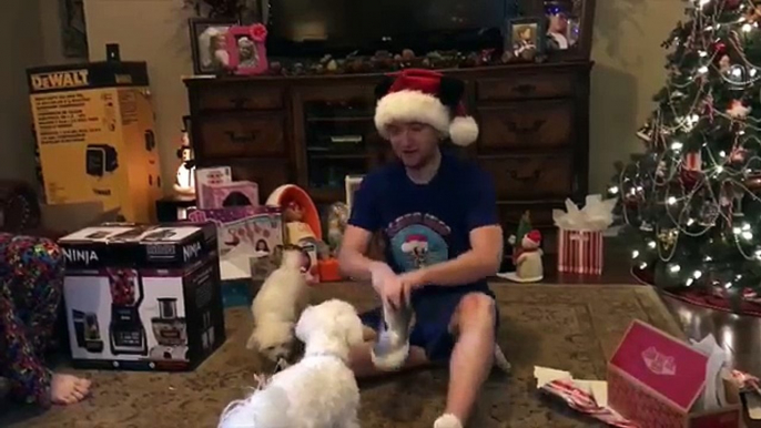 Opening Presents on Christmas Morning 2016!