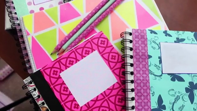 #HTM #DIY Decora CUADERNOS, FOLDERS, LAPICES Y ESFEROS!