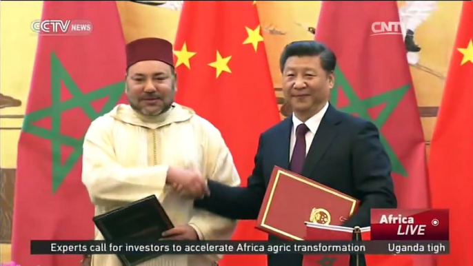 King Mohammed VI of Morocco begins China trip