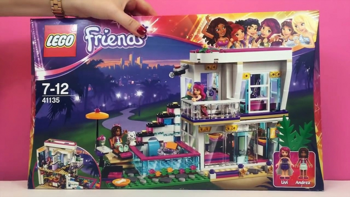 LEGO Friends Livis Pop Star House - Kids Toys Build Review