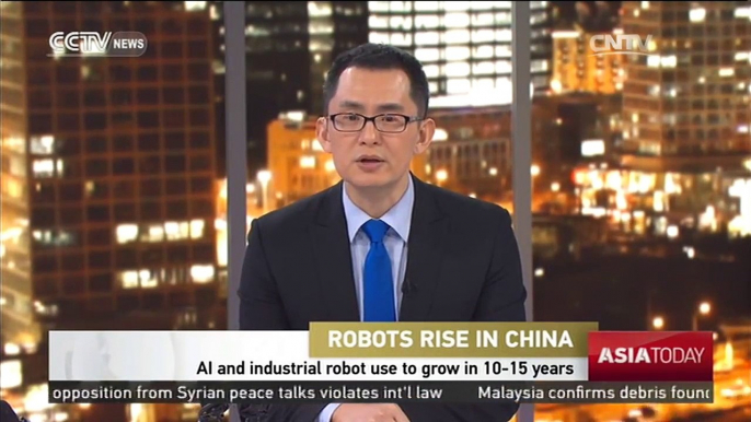 Robots Rise in China: AI and industrial robot use to grow in 10-15 years