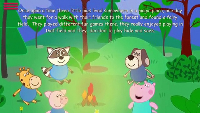 Hippo Pepa Fairy Tale - Three Little Pigs