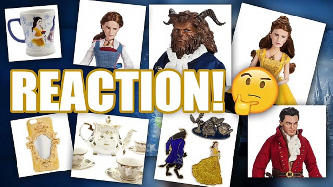 DISNEY STORE Beauty and The Beast Live Action Dolls & Merchandise | REACTION / Thoughts - JChat