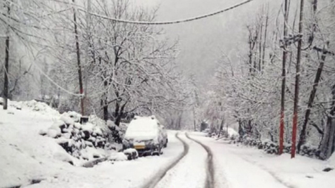 Snowfall in Pahalgam, Jammu and Kashmir, beautiful sight; Watch Video | Oneindia News