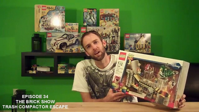 LEGO 7596 : LEGO Trash Compor Escape Toy Story 3 Review