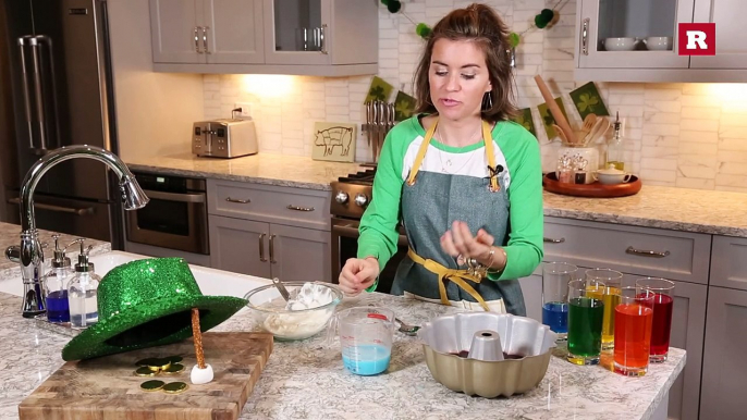 St. Patrick's Day rainbow Jell-o with Elissa the Mom | Rare Life