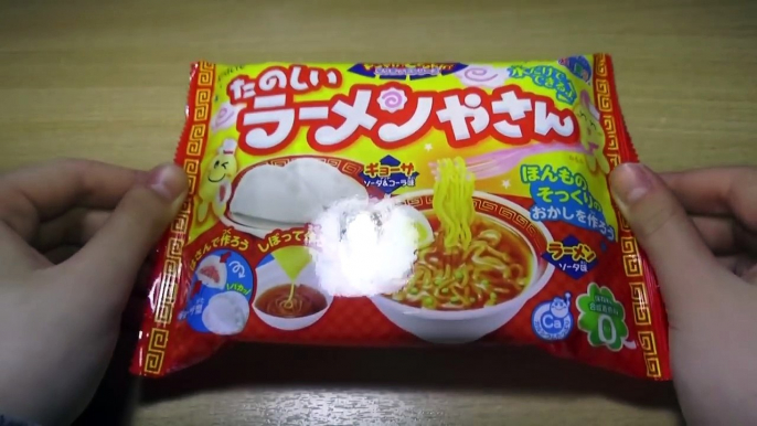 ГОТОВИМ ЯПОНСКИЕ СЛАДОСТИ ИЗ ПОРОШКА/Popin Cookin RAMEN set