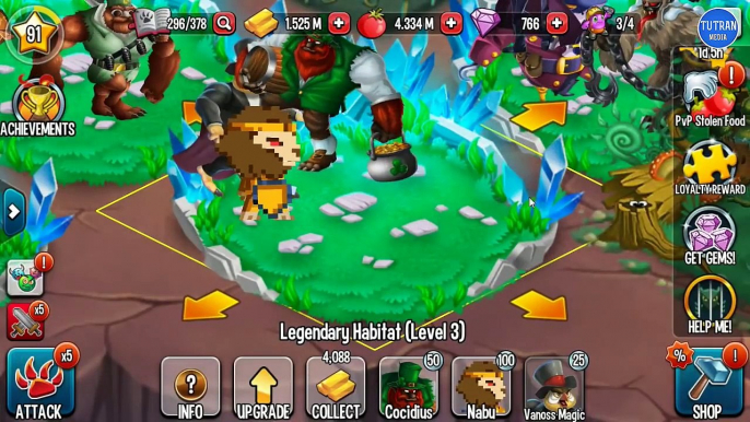 Monster Legends: Hoodini level 1 to 100 - Combat PVP