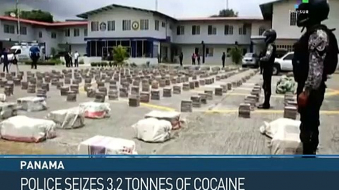 Panama Seizes 3.2 Tons of Cocaine