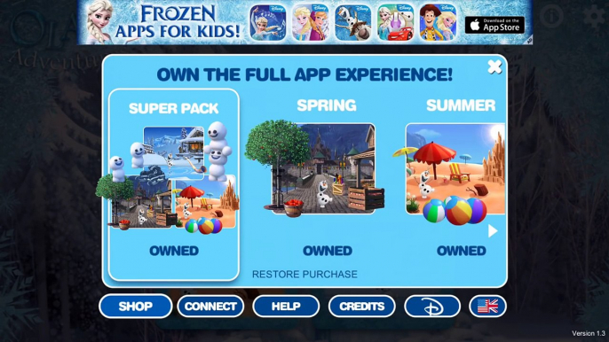 Olafs Adventures (by Disney) With Snowgies in Frozen Fever