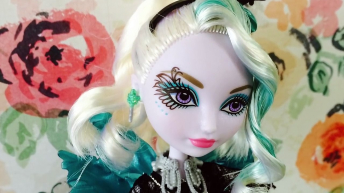 How To Curl Doll Hair Tutorial - Faybelle Thorn Restyle & Repaint | Ever After High