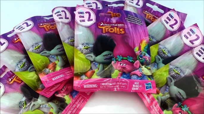 Dreamworks Trolls Blind Bags Series 2 Opening TOYS Kids Fun