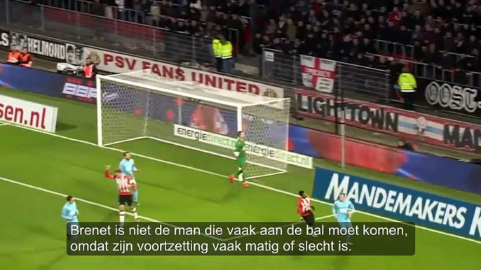 Hoge, lange voorzetten van PSV hebben geen enkele zin