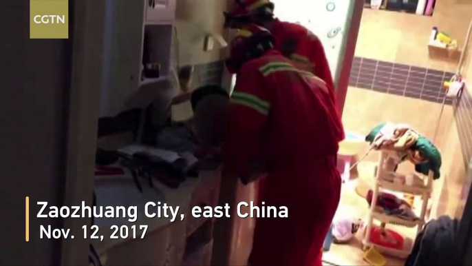 Going for a spin? 10-year-old boy freed from washing machine in east China