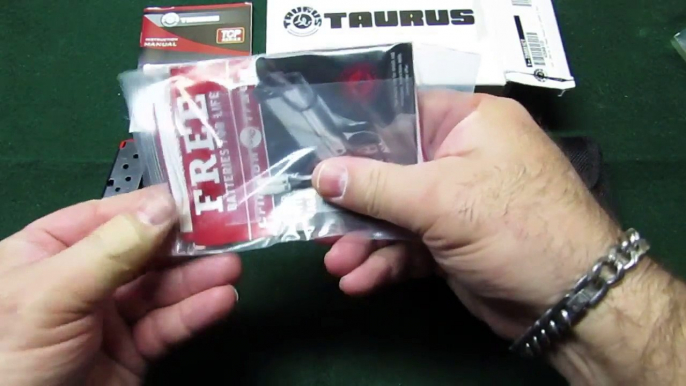 Unboxing Taurus TCP PT 738 with Crimson Trace Laser Sights