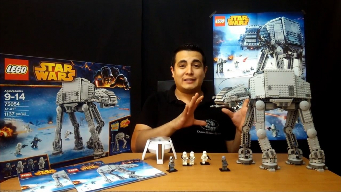 LEGO 75054 Star Wars AT AT Parte 2/2 (Bloopers y Calificacion) Review Lego en Español