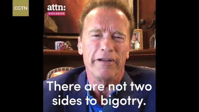 Schwarzenegger slams Trump over racism on Charlottesville violence