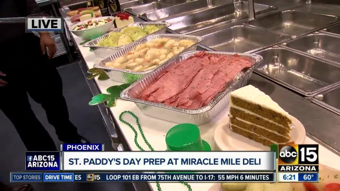 Corned beef, anyone? St. Patrick's Day prep at Miracle Mile Deli