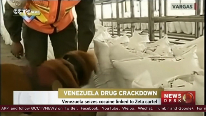 Venezuela seizes cocaine linked to Los Zetas cartel