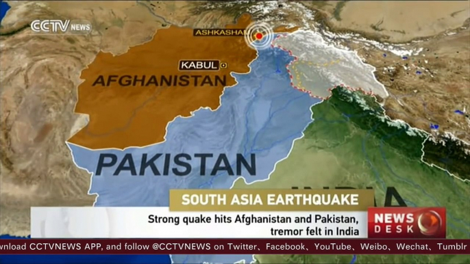 Significant quake hits Afghanistan and Pakistan