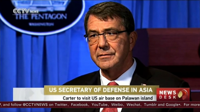 US Secretary of Defense Ash Carter visits India and Philippines