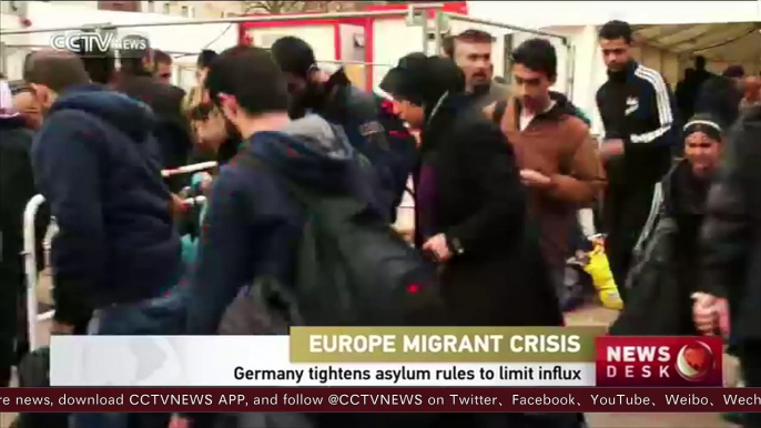 Germany tightens asylum rules to limit refugee influx