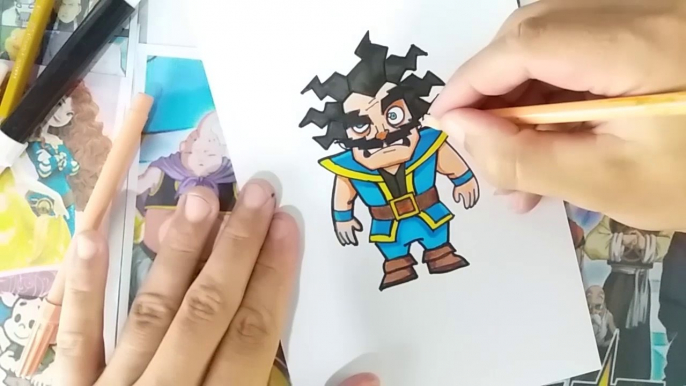 comment dessiner - MAGICIEN électrique | how to draw electric magician |cómo dibujar mago eléctrico | como desenhar MAGO ELÉTRICO