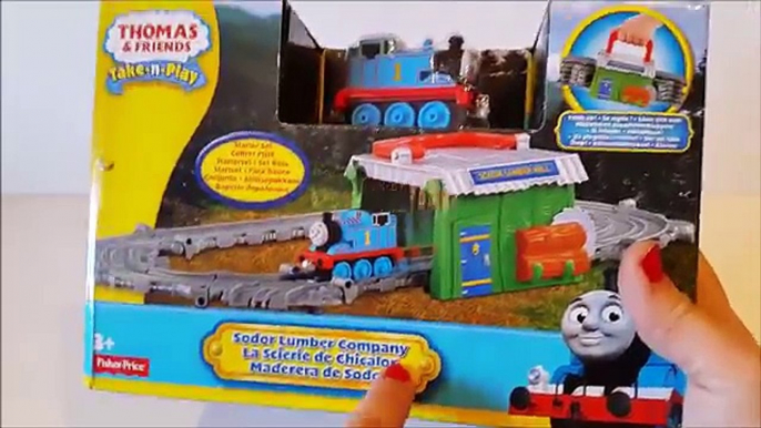 Tren de Juguete Thomas & Friends en Español Maletín take & Play