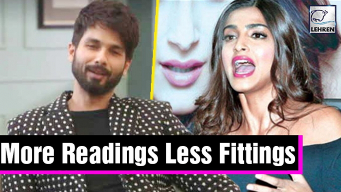 Shahid Kapoor Takes A Dig At Sonam Kapoor's Fashion Habits?