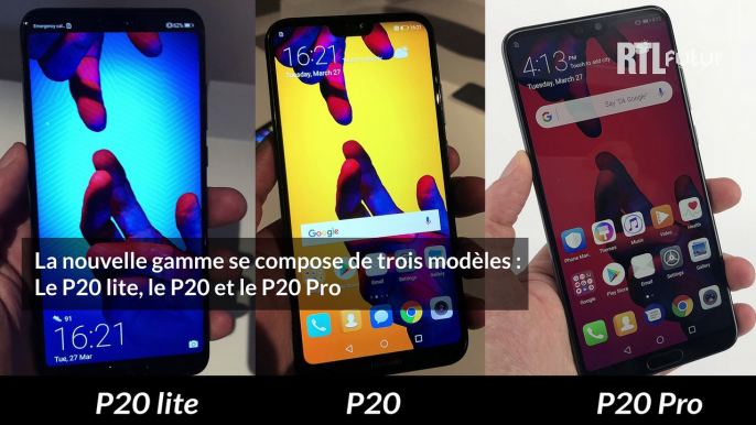 VIDÉO - Huawei P20 Pro, le smartphone à triple capteur photo, IA et écran OLED