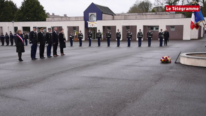 Pontivy. Les gendarmes s'associent à l'hommage national