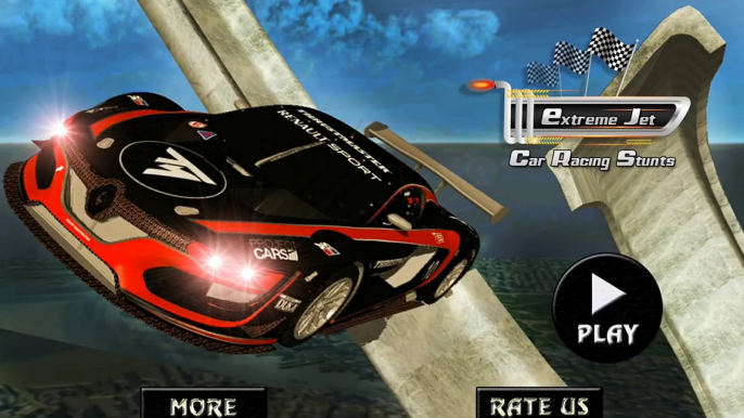 Extreme Jet Car Racing Stunts - Overview, Android GamePlay HD