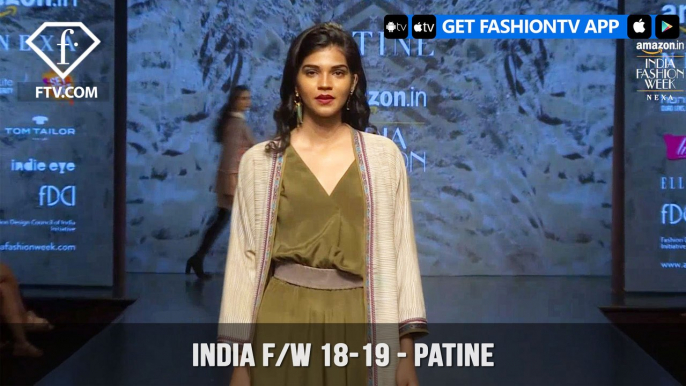 Patine Uzbekistan-Cultured Collection India Fashion Week Fall/Winter 18-19 | FashionTV | FTV