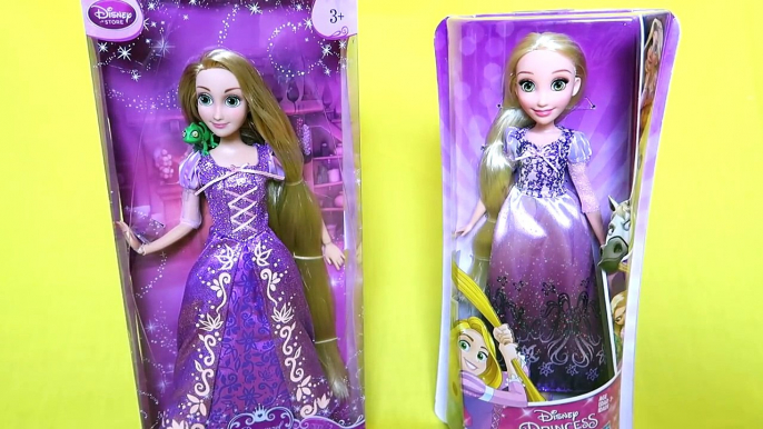 RAPUNZEL Disney Store Doll Toys Review TANGLED DISNEY PRINCESS Fun Dolls HAIR Unboxing