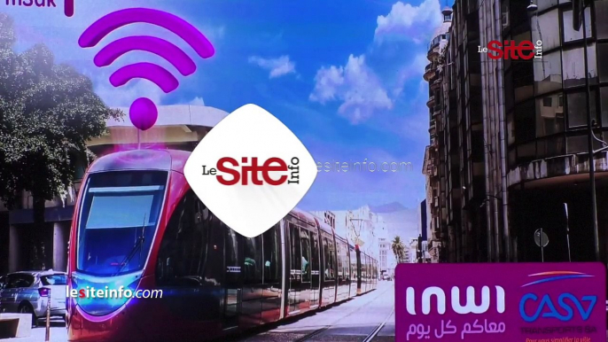 Casablanca   Du Wifi gratuit dans le Tramway