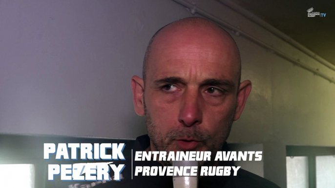 Tarbes / Provence Rugby : la réaction de Patrick Pezery