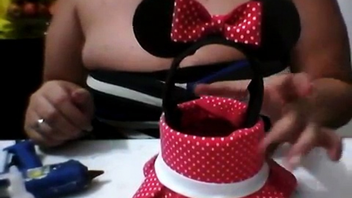 Como fazer lembrancinha do Mickey em eva e garrafa pet , sacolinha surpresa do Mickey em eva DIY