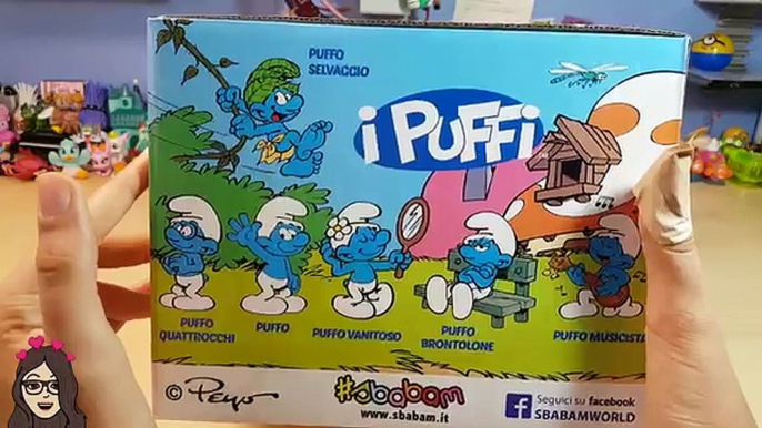 EDICOLA #129: PUFFI in 3D da collezionare Apriamo PACCO da 12 bustine (by Giulia Guerra)