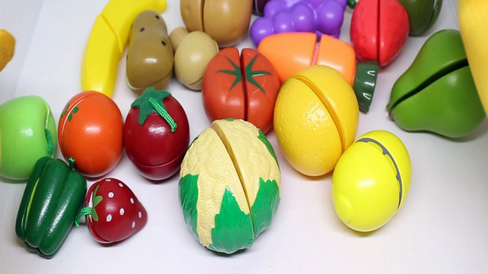 Learn Fruits & Vegetables with Toy Microwave PEZ Mickey Mouse Candy Dispensers & Lollipops Foam Clay
