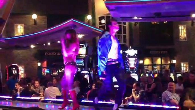 Michael Jackson performance at New York, New York Casino in Las Vegas