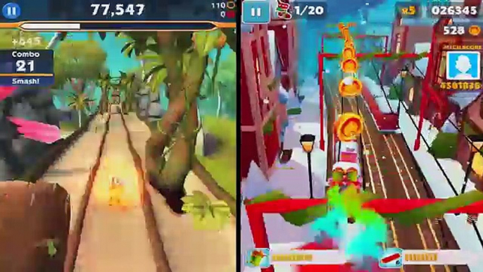 Sonic Dash 2: Sonic Boom VS. Subway Surfers