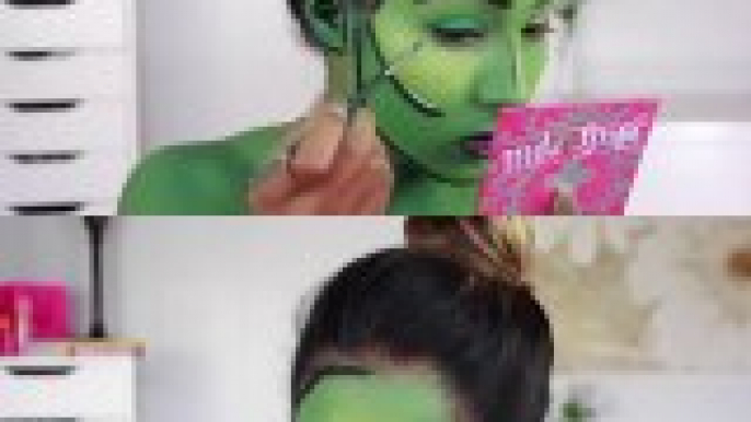 She Hulk/ Hulk Makeup Tutorial Nyx face awards