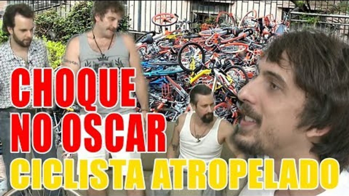 CHOQUE NO OSCAR: Ciclista Atropelado